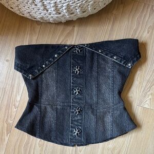 Miaou Scarlett Corset in Ochre